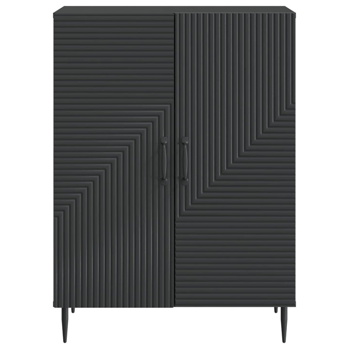 Sideboard Sort 66 x 34,5 x 89,5 cm Konstrueret træ