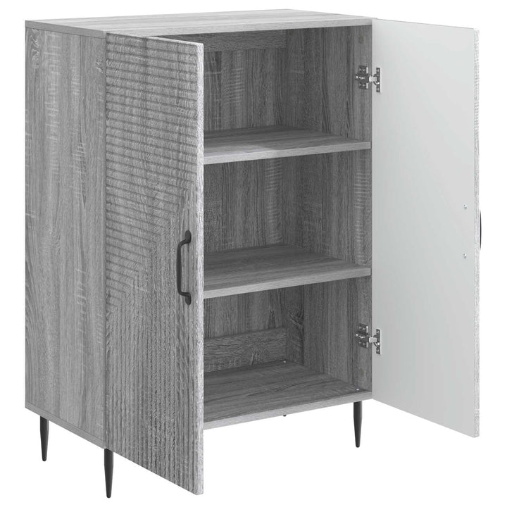 Sideboard Grå sonoma-eg 66 x 34,5 x 89,5 cm Konstrueret træ