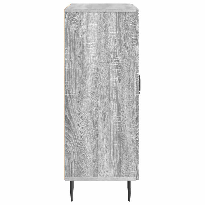 Sideboard Grå sonoma-eg 66 x 34,5 x 89,5 cm Konstrueret træ