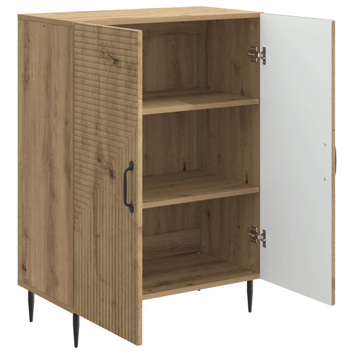 Sideboard Artisan-eg 66 x 34,5 x 89,5 cm Konstrueret træ