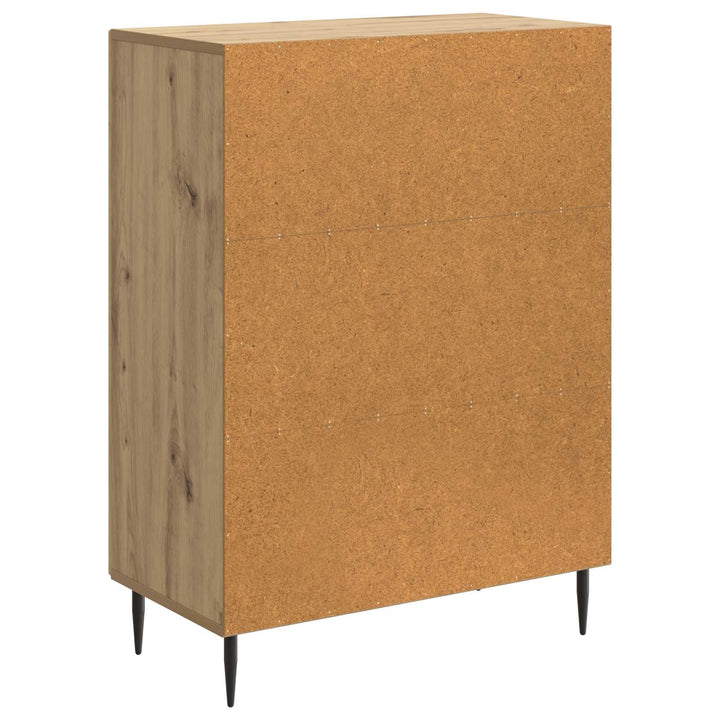Sideboard Artisan-eg 66 x 34,5 x 89,5 cm Konstrueret træ