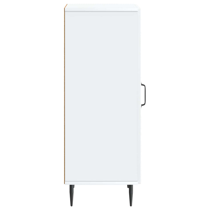 Sideboard Hvid 33 x 34,5 x 89,5 cm Konstrueret træ