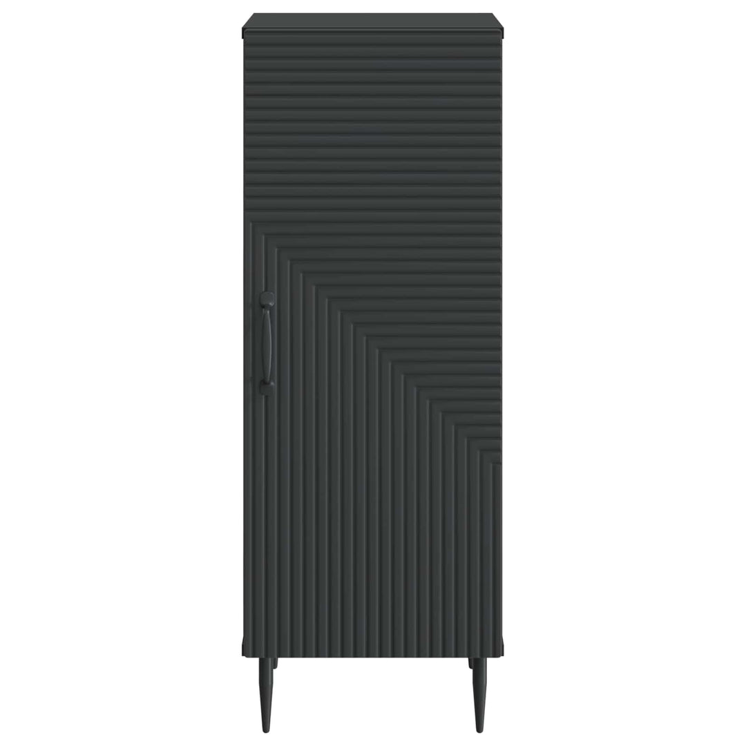 Sideboard Sort 33 x 34,5 x 89,5 cm Konstrueret træ