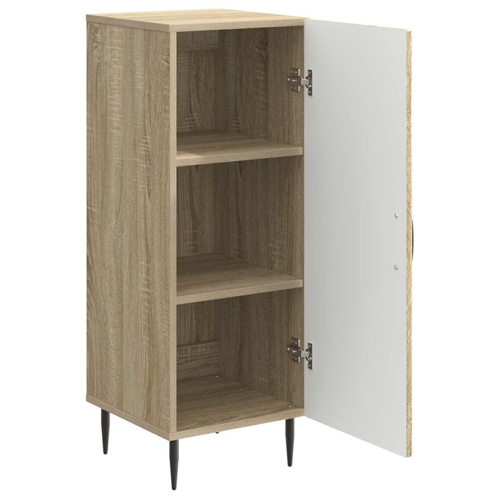 Sideboard Sonoma-eg 33 x 34,5 x 89,5 cm Konstrueret træ