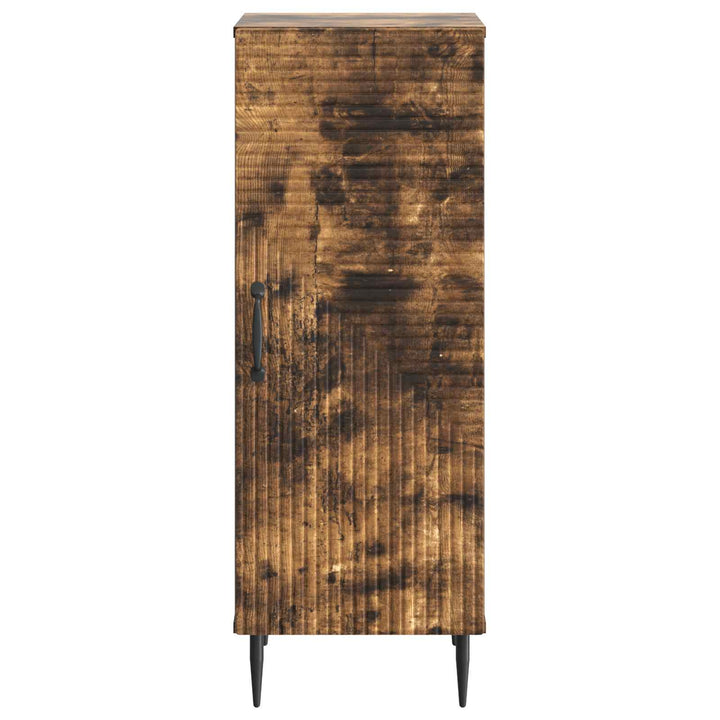 Sideboard Røget eg 33 x 34,5 x 89,5 cm Konstrueret træ