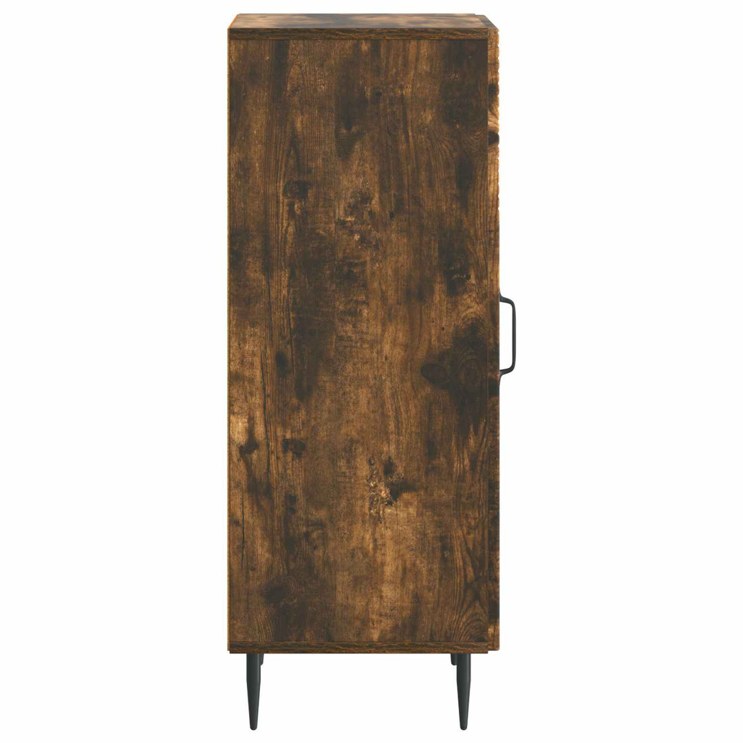 Sideboard Røget eg 33 x 34,5 x 89,5 cm Konstrueret træ