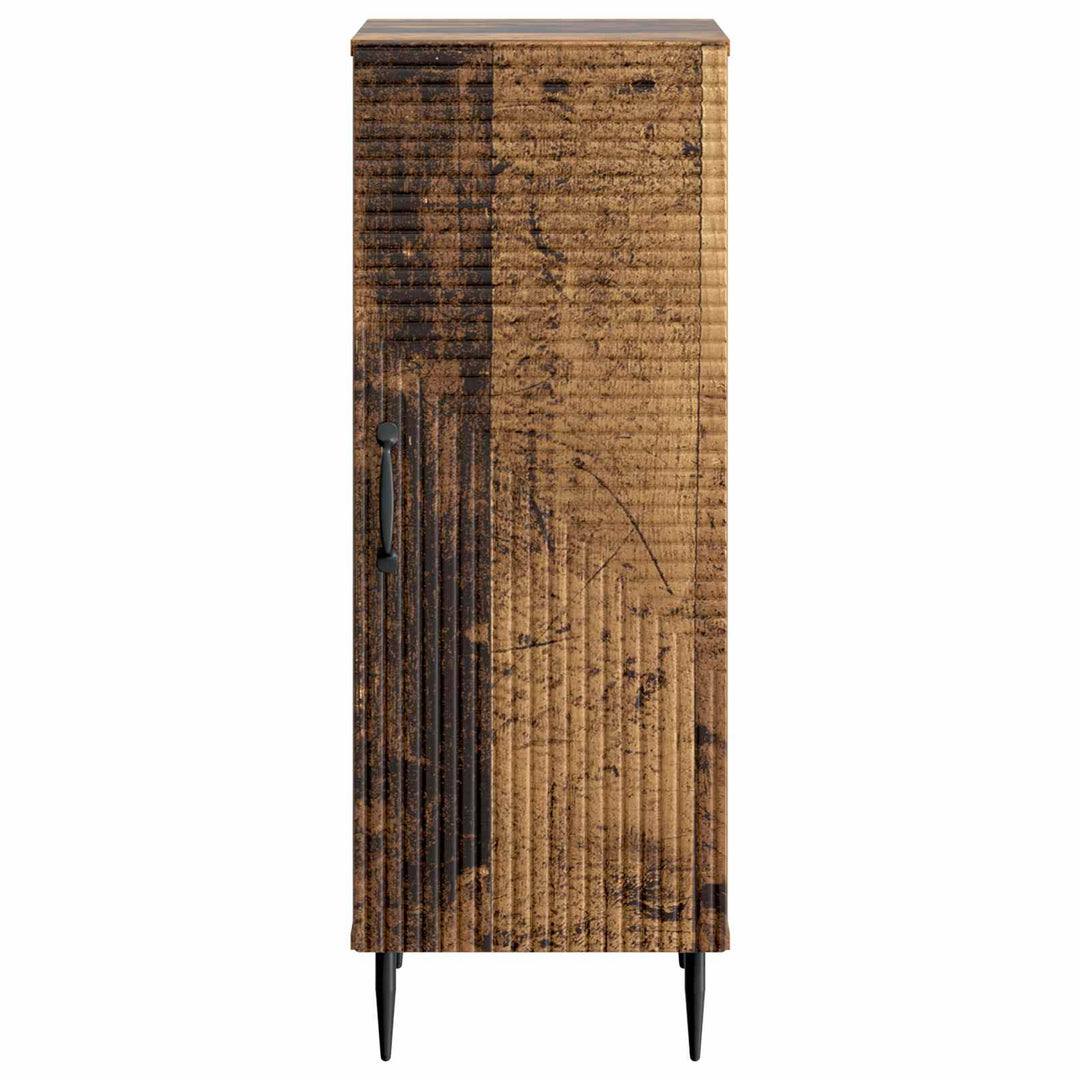 Sideboard Gammelt træ 33 x 34,5 x 89,5 cm Konstrueret træ