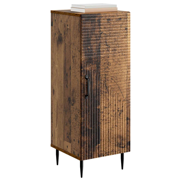 Sideboard Gammelt træ 33 x 34,5 x 89,5 cm Konstrueret træ