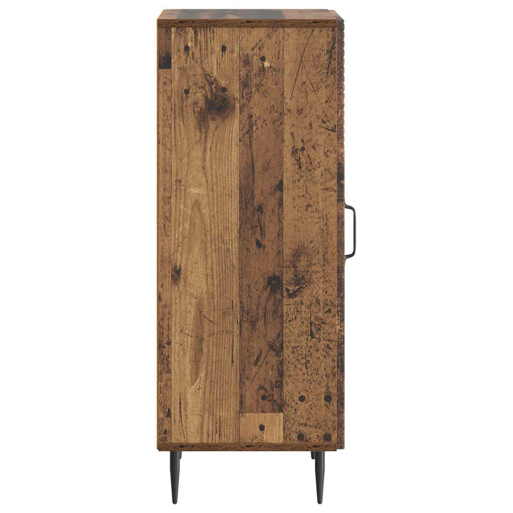 Sideboard Gammelt træ 33 x 34,5 x 89,5 cm Konstrueret træ