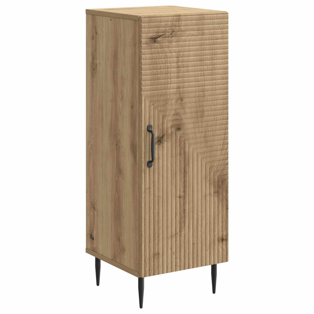 Sideboard Artisan-eg 33 x 34,5 x 89,5 cm Konstrueret træ