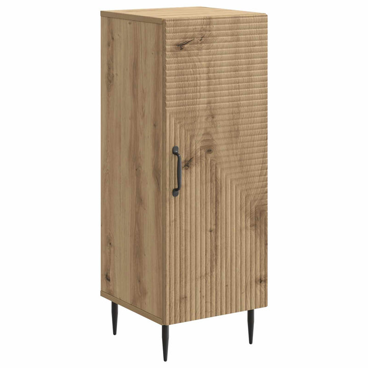 Sideboard Artisan-eg 33 x 34,5 x 89,5 cm Konstrueret træ