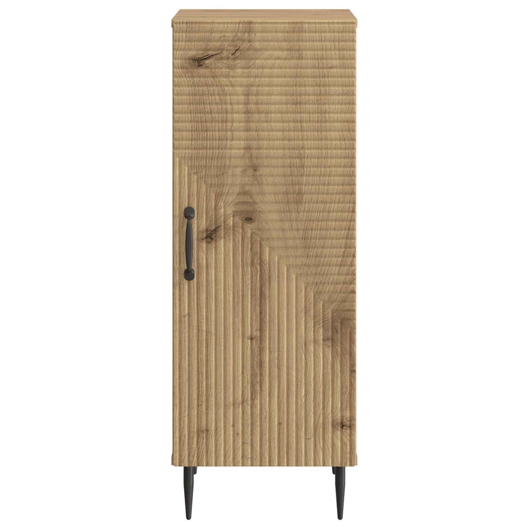Sideboard Artisan-eg 33 x 34,5 x 89,5 cm Konstrueret træ