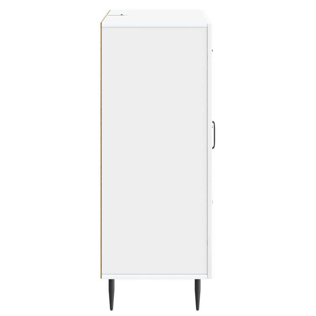 Sideboard Hvid 66 x 34,5 x 89,5 cm Konstrueret træ