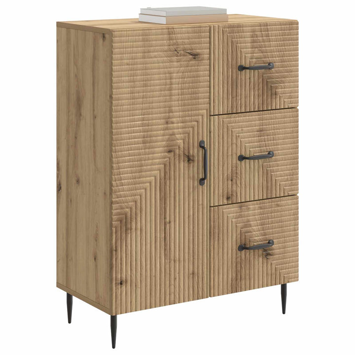 Sideboard Artisan-eg 66 x 34,5 x 89,5 cm Konstrueret træ