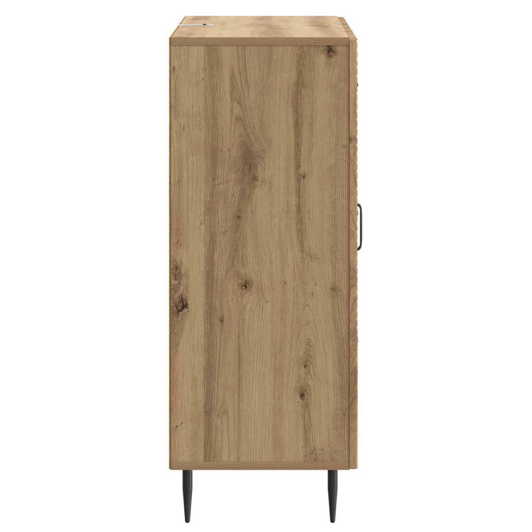 Sideboard Artisan-eg 66 x 34,5 x 89,5 cm Konstrueret træ