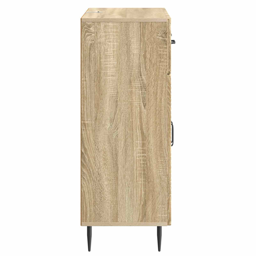 Sideboard Sonoma-eg 66 x 34,5 x 89,5 cm Konstrueret træ