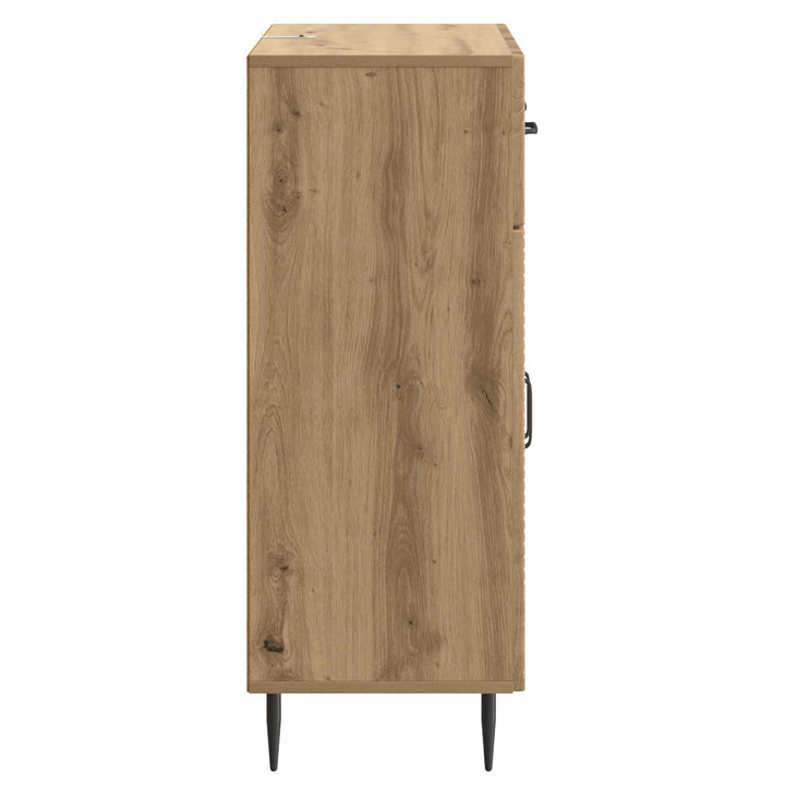 Sideboard Artisan-eg 66 x 34,5 x 89,5 cm Konstrueret træ