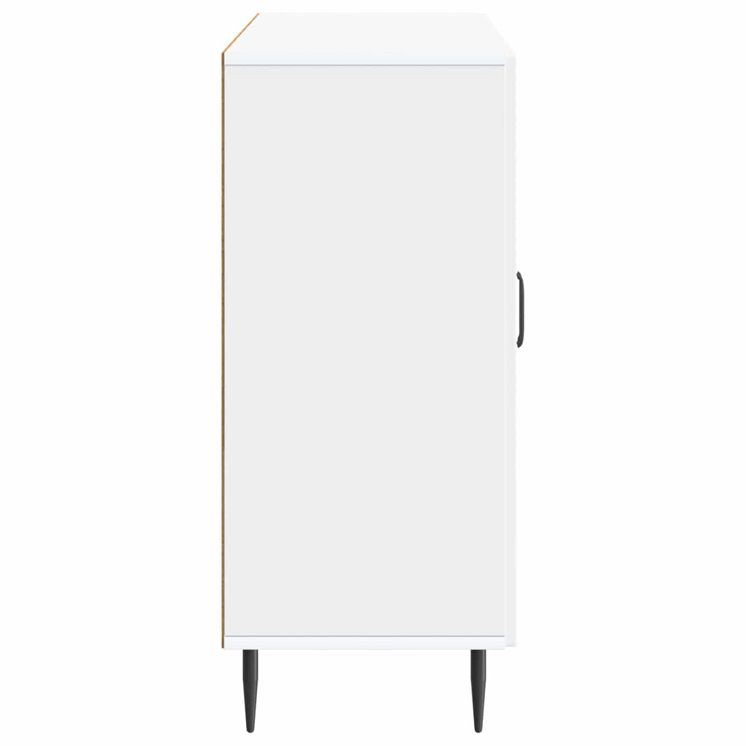 Sideboard Hvid 89 x 34,5 x 80 cm Konstrueret træ