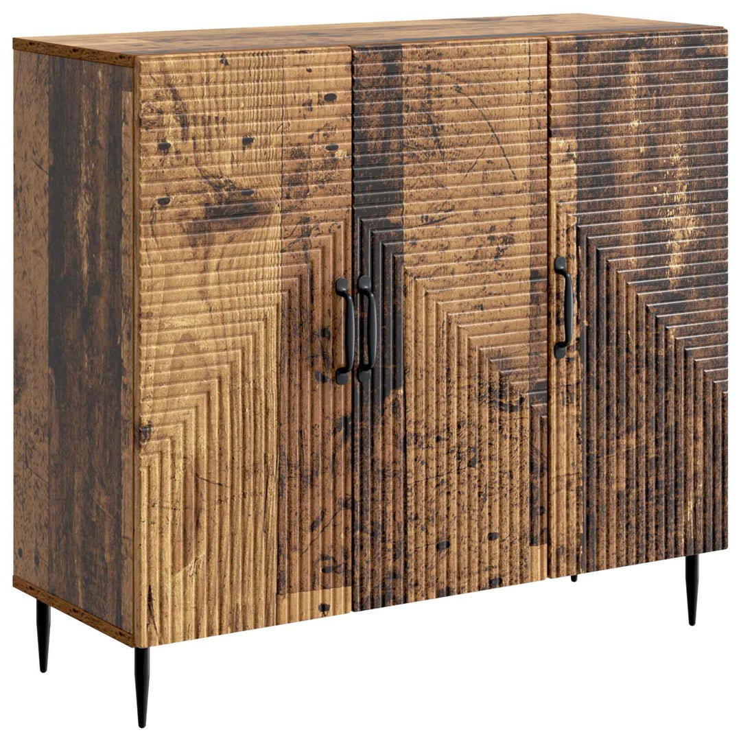 Sideboard Gammelt træ 89 x 34,5 x 80 cm Konstrueret træ