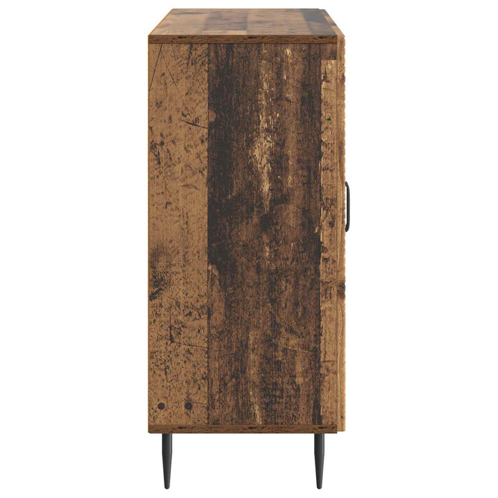Sideboard Gammelt træ 89 x 34,5 x 80 cm Konstrueret træ