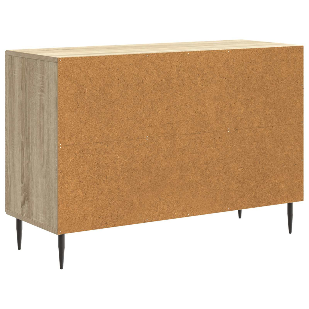 Sideboard Sonoma-eg 89 x 34,5 x 60 cm Konstrueret træ