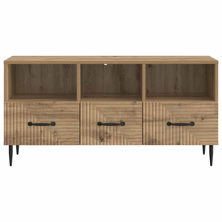 TV-skab 102 x 34,5 x 50 cm Artisan-eg Konstrueret træ