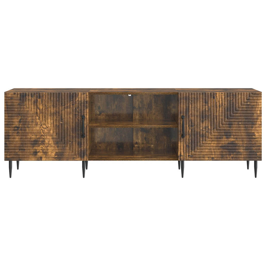 TV-skab Røget eg 150 x 31 x 50 cm Konstrueret træ