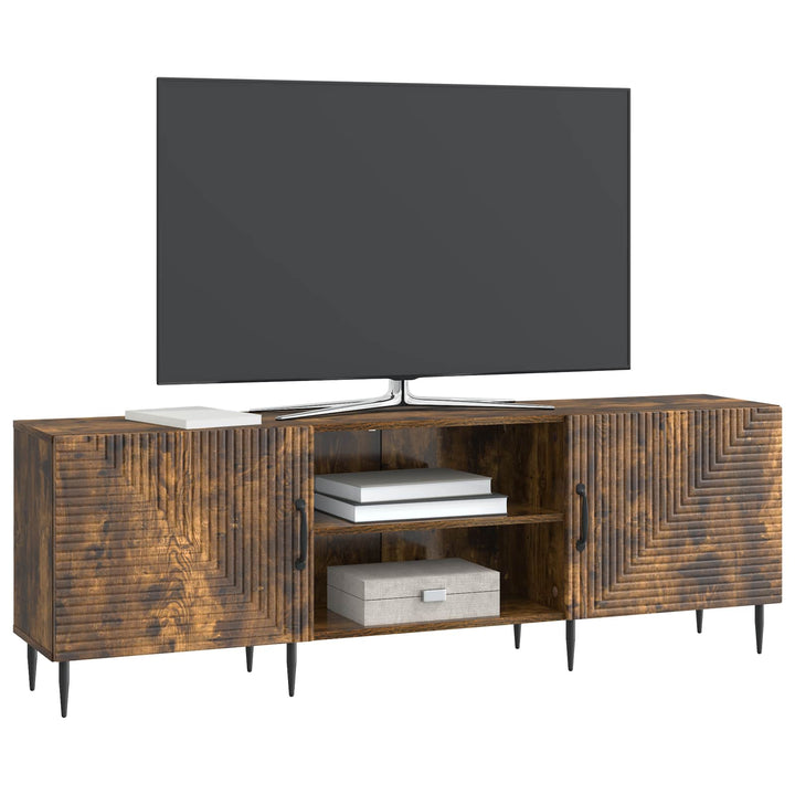 TV-skab Røget eg 150 x 31 x 50 cm Konstrueret træ