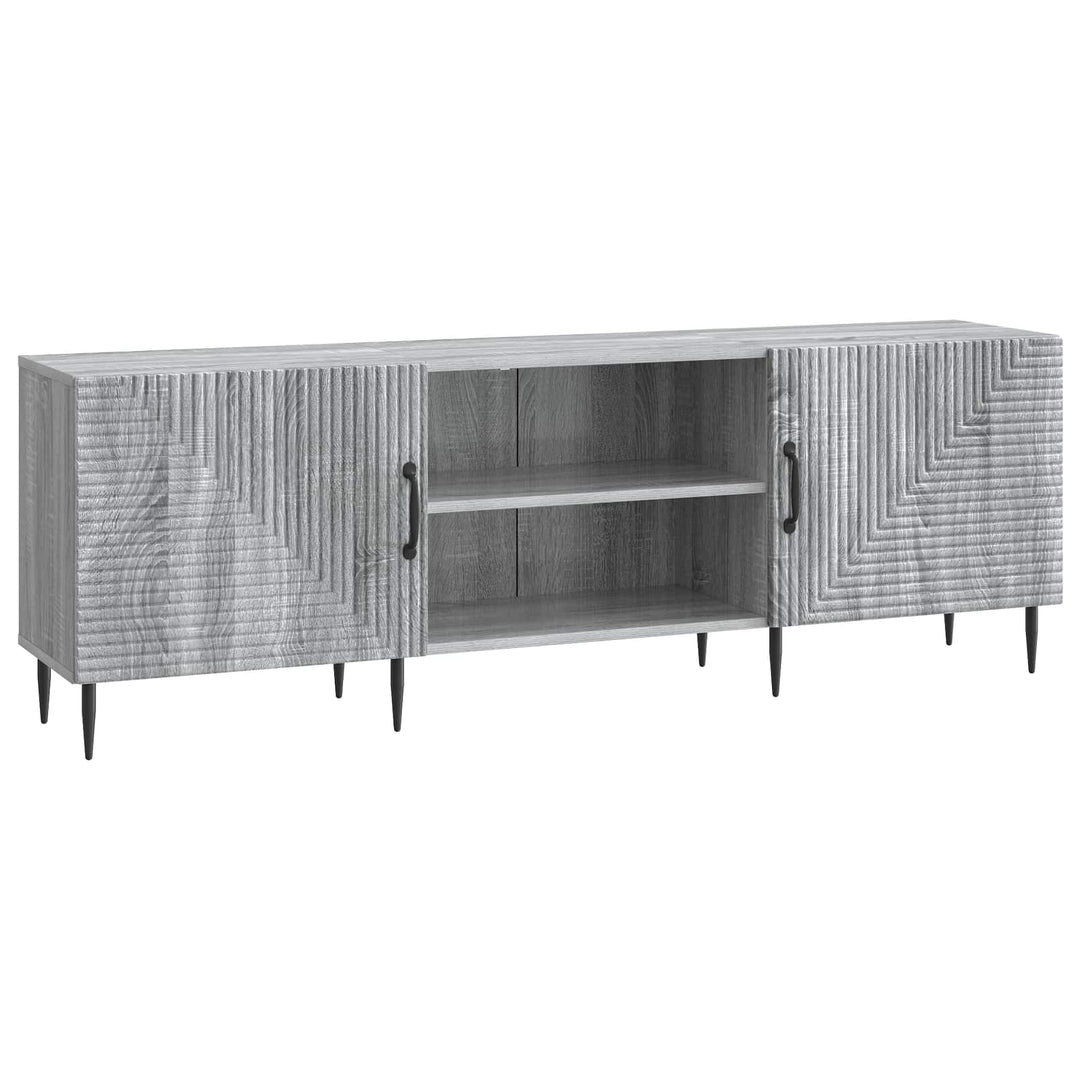 TV-skab Grå sonoma-eg 150 x 31 x 50 cm Konstrueret træ