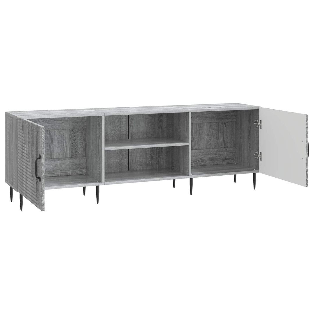 TV-skab Grå sonoma-eg 150 x 31 x 50 cm Konstrueret træ