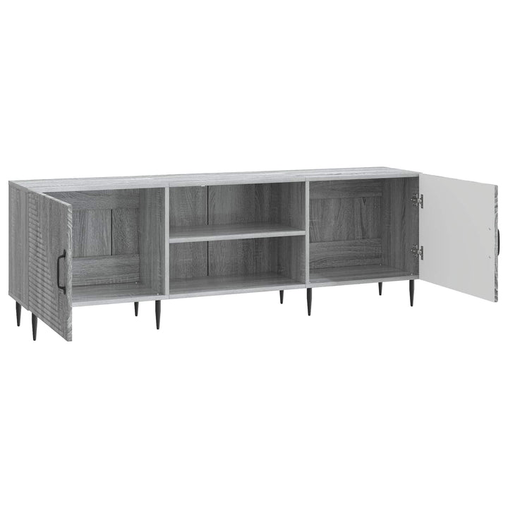 TV-skab Grå sonoma-eg 150 x 31 x 50 cm Konstrueret træ