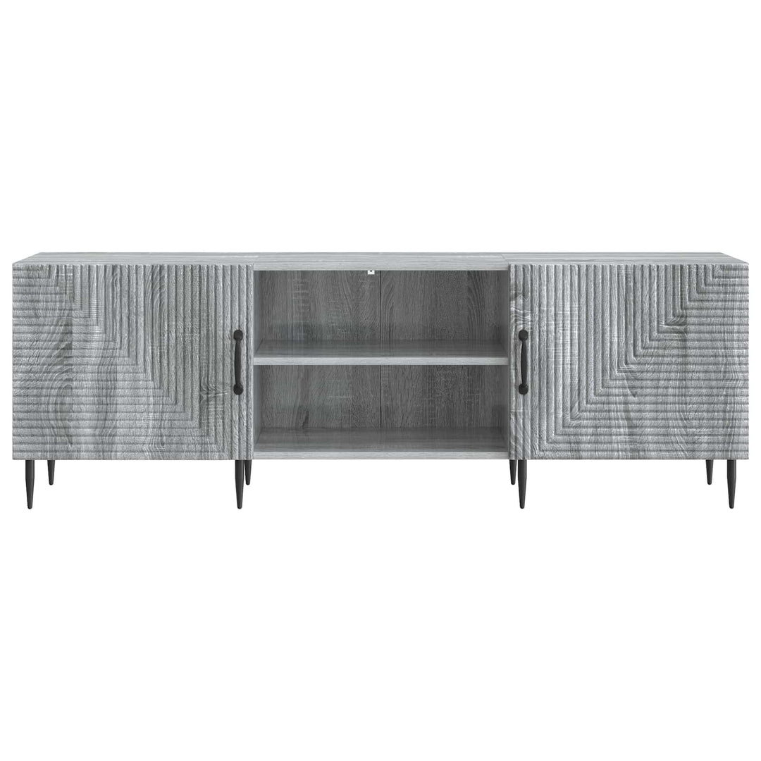 TV-skab Grå sonoma-eg 150 x 31 x 50 cm Konstrueret træ