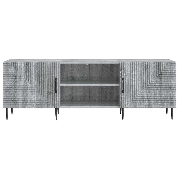 TV-skab Grå sonoma-eg 150 x 31 x 50 cm Konstrueret træ