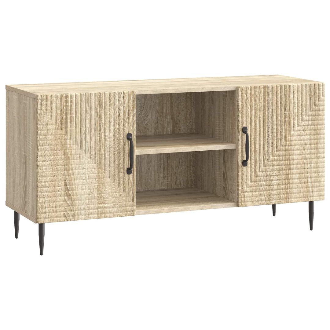 TV-skab Sonoma-eg 102 x 34,5 x 50 cm Konstrueret træ