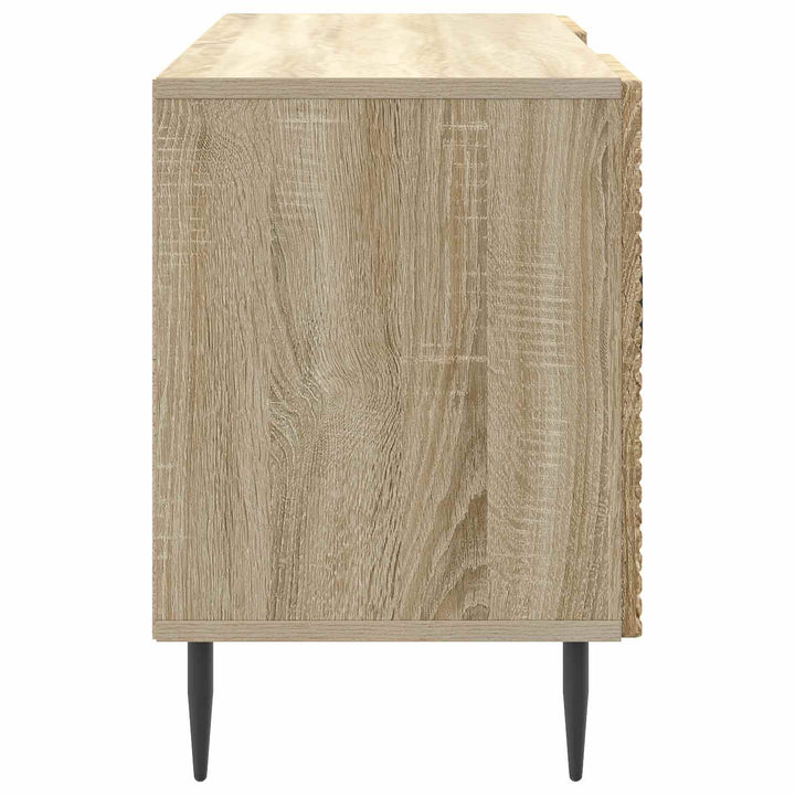 TV-skab Sonoma-eg 102 x 34,5 x 50 cm Konstrueret træ