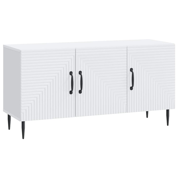 TV-skab Hvid 99 x 34,5 x 50 cm Konstrueret træ