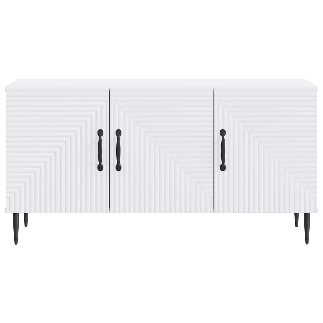 TV-skab Hvid 99 x 34,5 x 50 cm Konstrueret træ