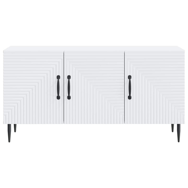 TV-skab Hvid 99 x 34,5 x 50 cm Konstrueret træ