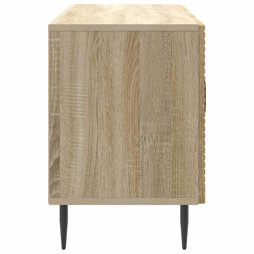 TV-skab Sonoma-eg 99 x 34,5 x 50 cm Konstrueret træ