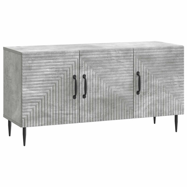 TV-skab Betongrå 99 x 34,5 x 50 cm Konstrueret træ