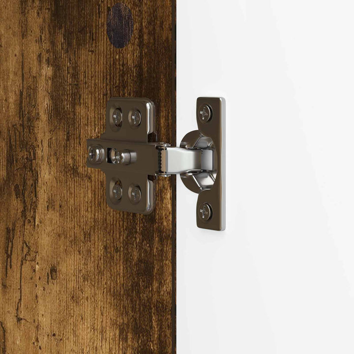 TV-skab Røget eg 99 x 34,5 x 50 cm Konstrueret træ