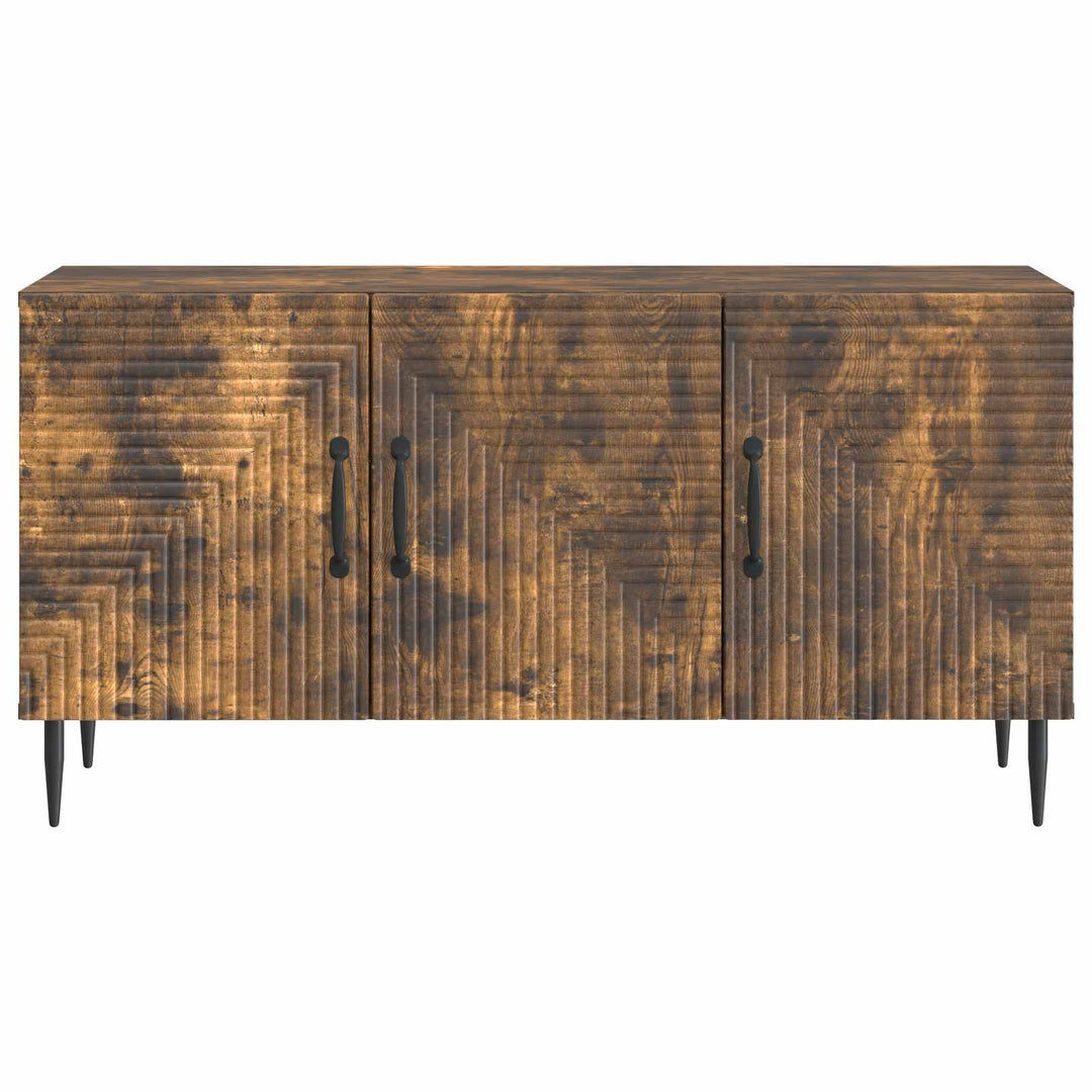 TV-skab Røget eg 99 x 34,5 x 50 cm Konstrueret træ