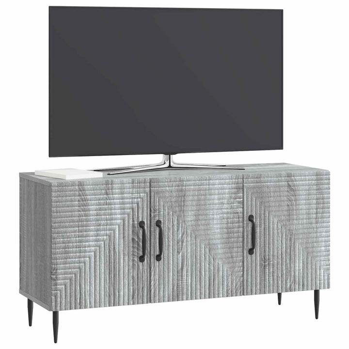 TV-skab Grå sonoma-eg 99 x 34,5 x 50 cm Konstrueret træ