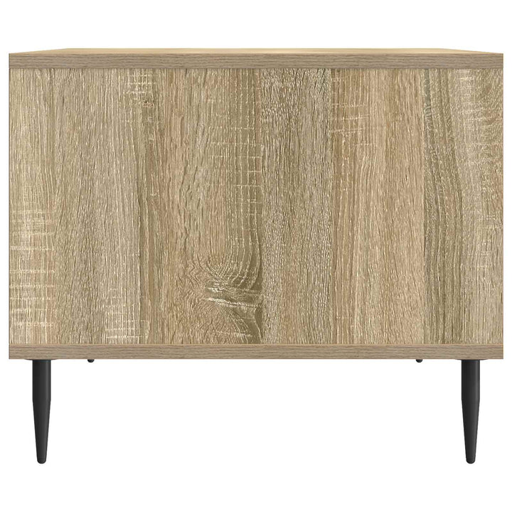 Sofabord Sonoma-eg 90 x 50 x 40 cm Konstrueret træ