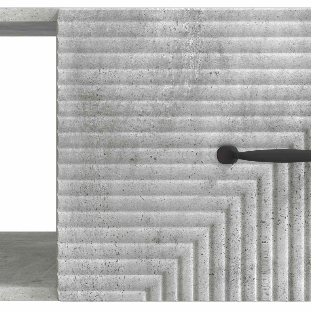 Sofabord Betongrå 90 x 50 x 40 cm Konstrueret træ