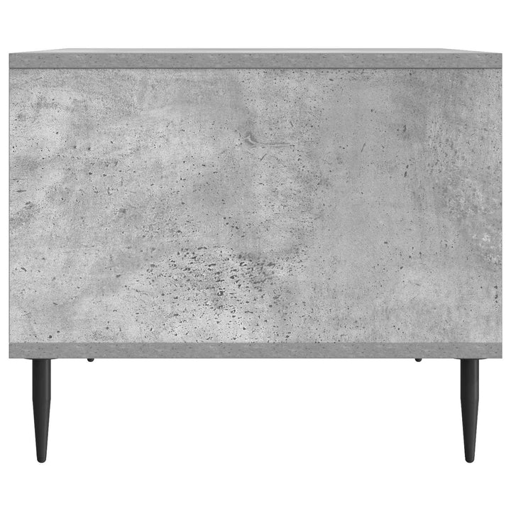 Sofabord Betongrå 90 x 50 x 40 cm Konstrueret træ