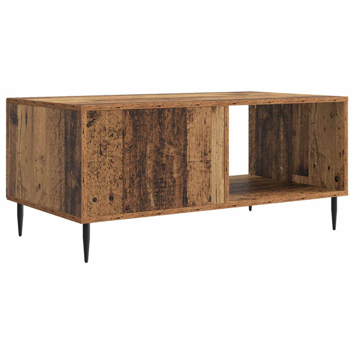 Sofabord Gammelt træ 90 x 50 x 40 cm Konstrueret træ