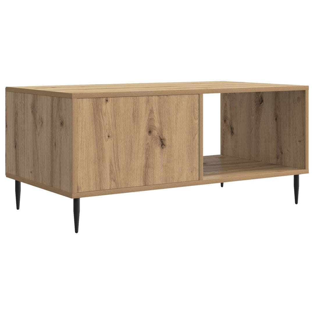 Sofabord Artisan-eg 90 x 50 x 40 cm Konstrueret træ