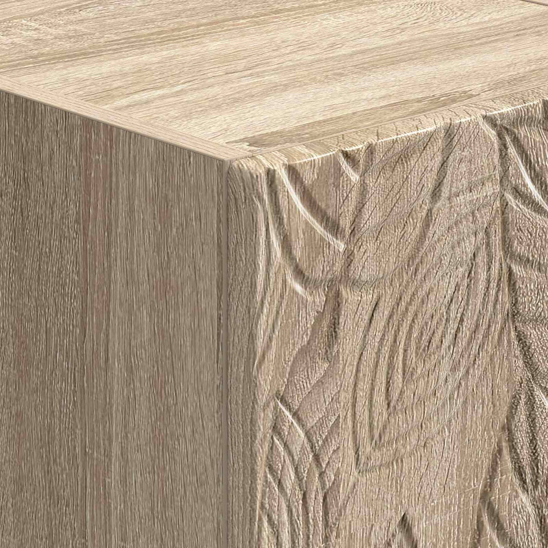 Sengebord Sonoma-eg 43 x 34,5 x 50 cm Konstrueret træ