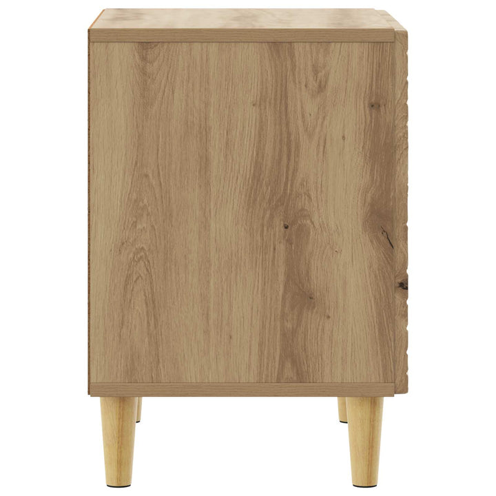 Sengebord Artisan-eg 43 x 34,5 x 50 cm Konstrueret træ
